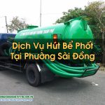 Hút Bể Phốt Tại Phường Sài Đồng